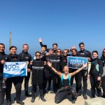 Academy of Scuba Dive Against Debris team before their clean up dive on 27th January 2018