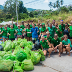 Look At all the trash!!! what a team (all collected before lunch!!)