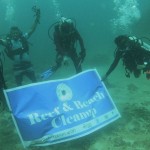 underwater group photo