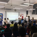 Dive Talks in International French School in Pondicherry 