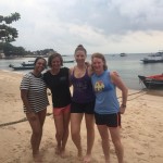 Katie and Khush with Their Instructor and Divemaster