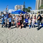 Beach clean up Fuengirola Spain