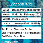 Ocean Protection Raffle - Poster