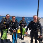 Open Water course students