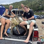 Beach Clean up in Chalok Bay